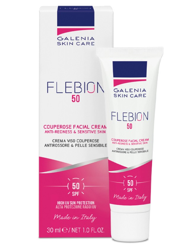 Galenia Skin Care Flebion SPF50 Αντηλιακή Κρέμα Προσώπου για τη Ροδόχρ … Galenia Skin Care Flebion SPF50 Αντηλιακή Κρέμα Προσώπου για τη Ροδόχρ …