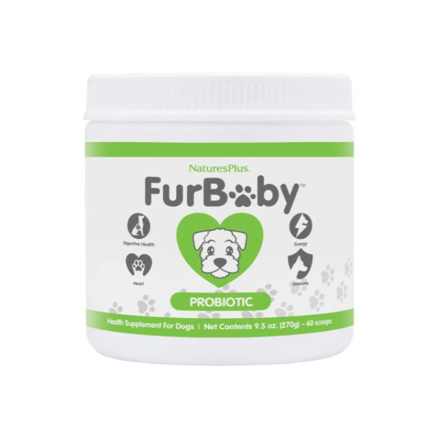 Natures Plus FurBaby Probiotic Προβιοτικά Σκύλου σε Σκόνη 270gr