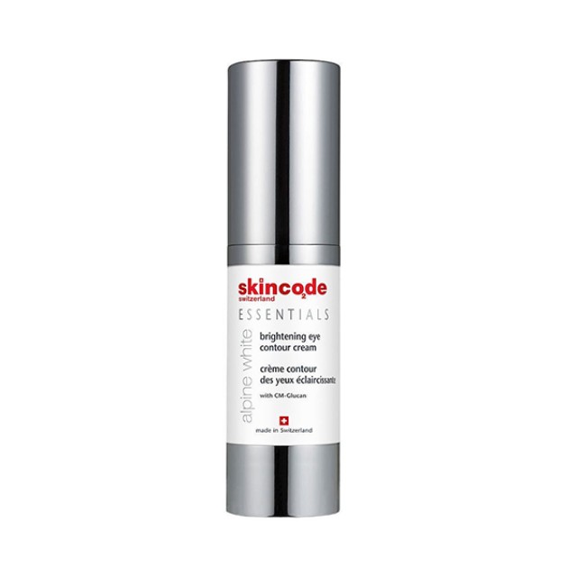 Skincode Essentials Alpine White Brightening Eye Contour Cream Κρέμα Για Το Περίγραμμα Των Ματιών 15ml