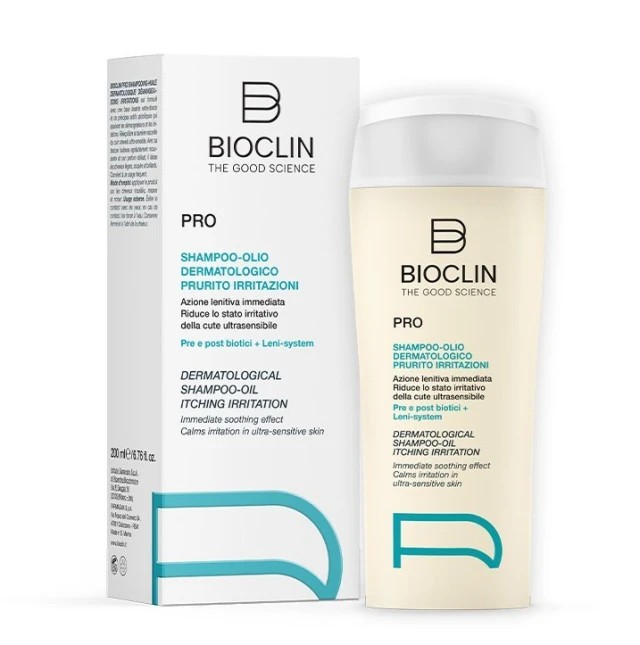 Bioclin PRO Shampoo-Oil Itching Δερματολογικό Ελαιώδες Σαμπουάν 200ml