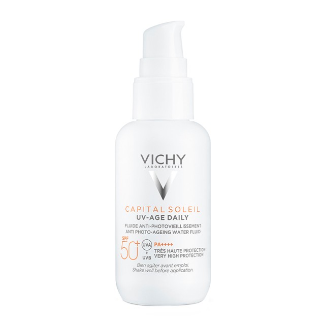 Vichy Capital Soleil UV-AGE SPF50+ Αντηλιακό Προσώπου Κατά της … Vichy Capital Soleil UV-AGE SPF50+ Αντηλιακό Προσώπου Κατά της …