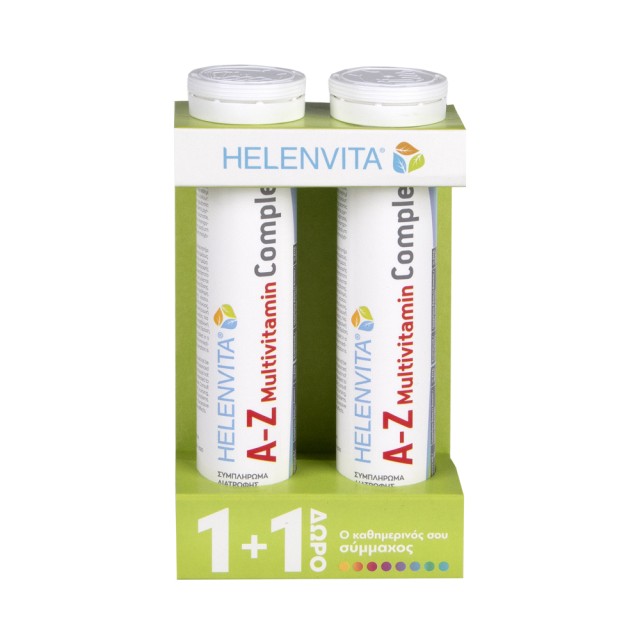 Helenvita PROMO A-Z MultiVitamin Complex Συμπλήρωμα Διατροφής για την Ενίσχυση του Ανοσοποιητικού Συστήματος 2x20 Αναβράζοντα Δισκία