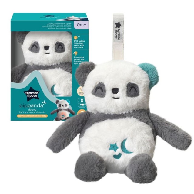 Tommee Tippee Deluxe Light & Sound Sleep Aid Pip Panda Βοήθημα Ύπνου &hellip;