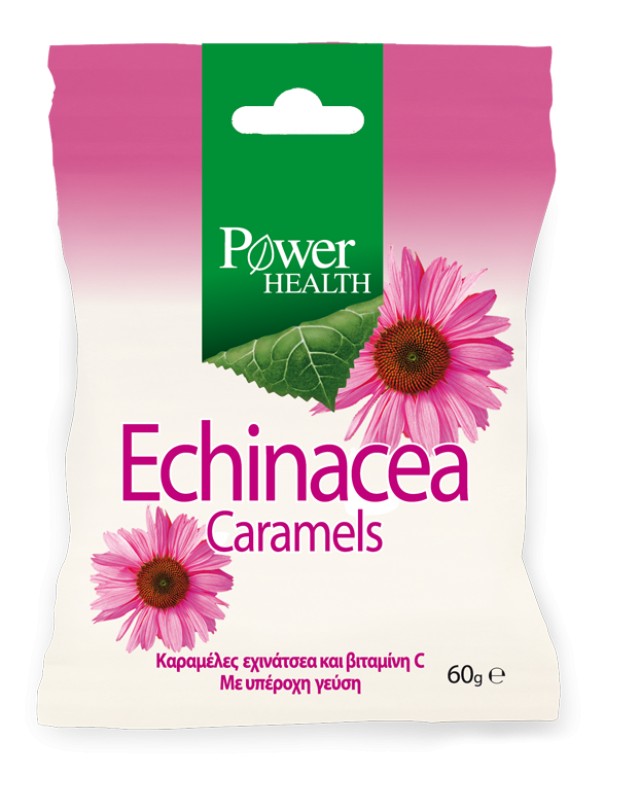 Power Health Echinacea Caramels Καραμέλες για το Κρυολόγημα με Εχινάκε …