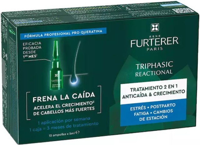 Rene Furterer Triphasic Reactional Anti Hair Loss Αγωγή Κατά της Τριχό …