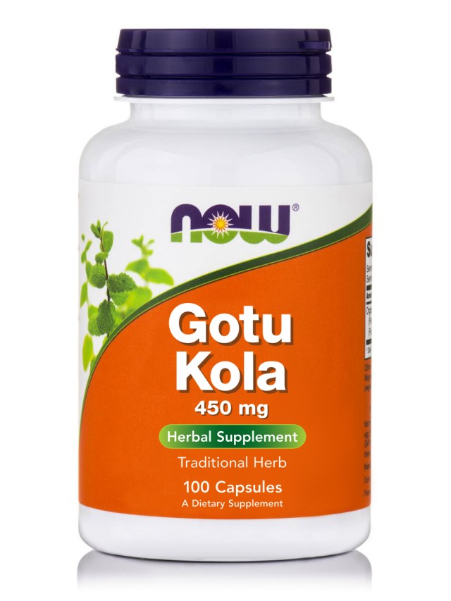 Now Foods Gotu Kola 450mg Φυτικό Συμπλήρωμα για την Υγεία του Εγκεφάλο …