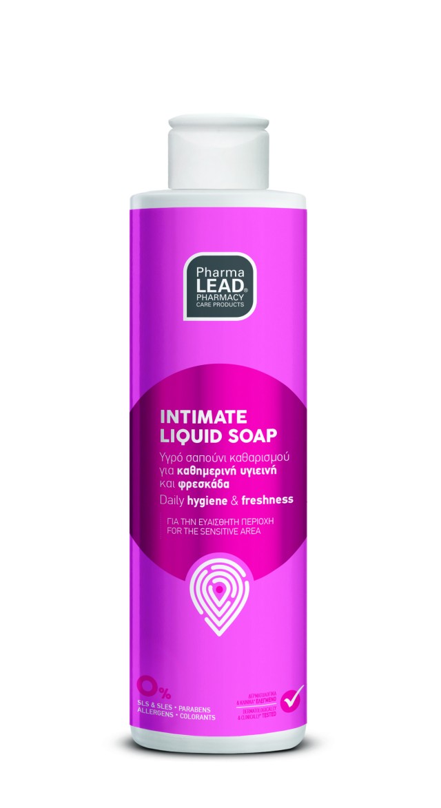 PharmaLead Intimate Liquid Soap Υποαλλεργικό Σαπούνι Για Την Ευαίσθητη Περιοχή 250ml
