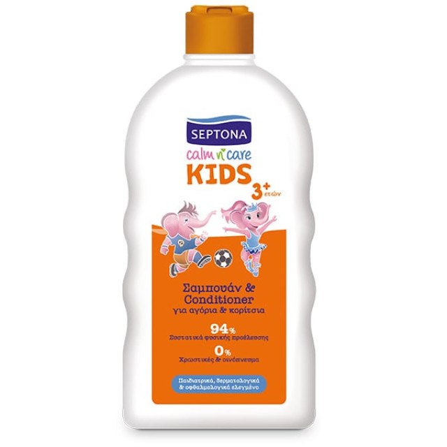 Septona Calm n Care Kids Σαμπουάν & Conditioner για Αγόρια & Κορίτσια &hellip;