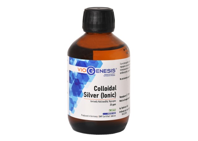 VioGenesis Colloidal Silver Ionic Liquid 25ppm [0,001 Micron] Κολλοειδ …