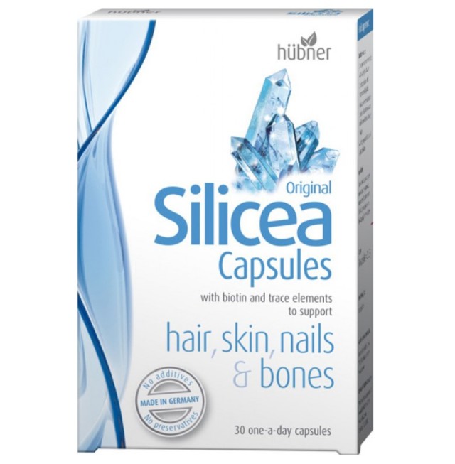 Hubner Silicea Original Συμπλήρωμα Διατροφής Για Νύχια - Μαλλιά 30 Κάψ …