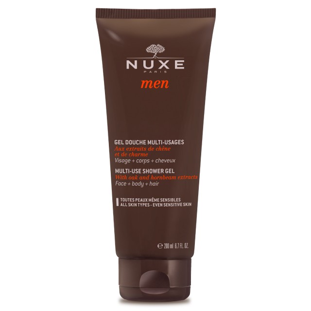 Nuxe Men Multi Use Shower Gel Ανδρικό Πολυχρηστικό Αφρόλουτρο για Πρόσ …
