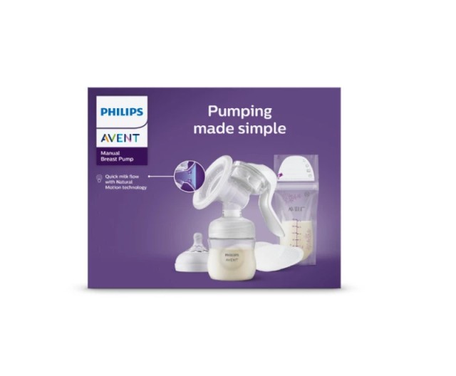 Philips Avent Χειροκίνητο Θήλαστρο, 1 Τεμάχιο Philips Avent Χειροκίνητο Θήλαστρο, 1 Τεμάχιο