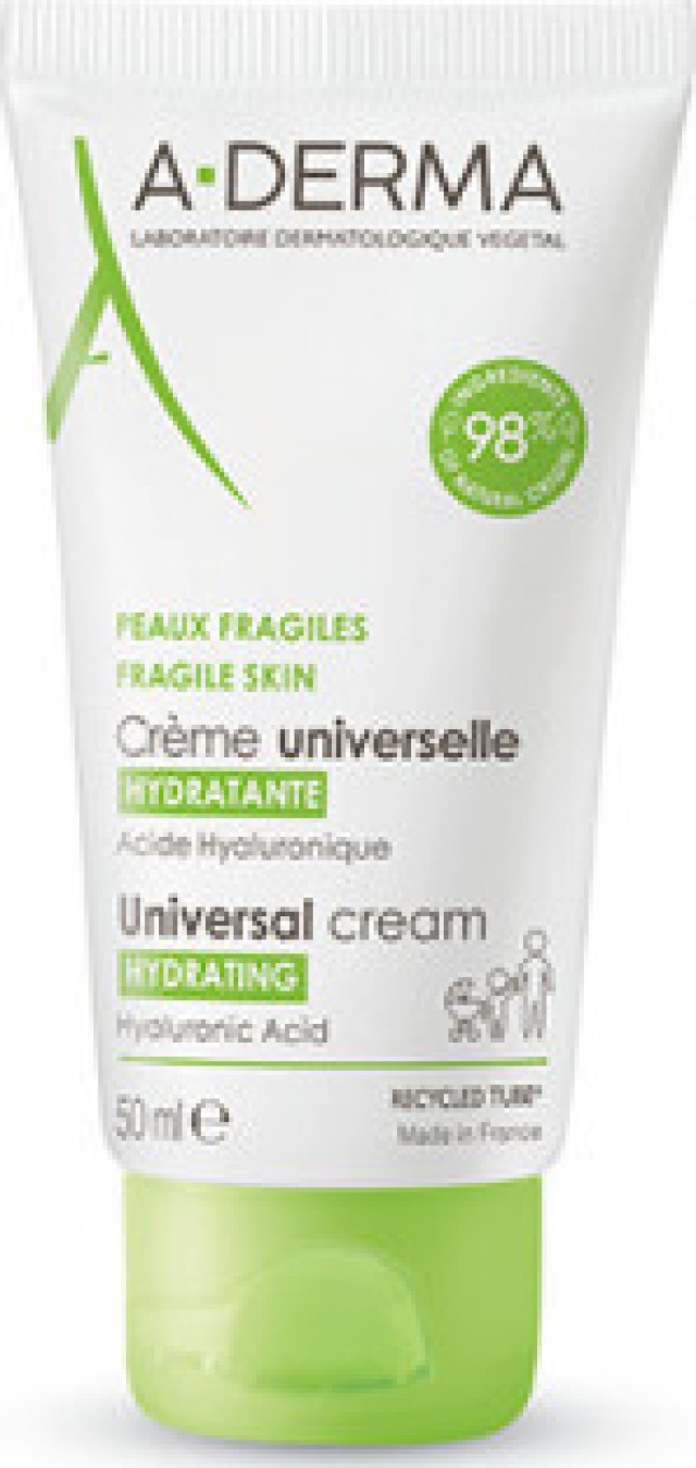A-Derma Universal Hydrating Cream Ενυδατική Καταπραϋντική Κρέμα για Πρ …