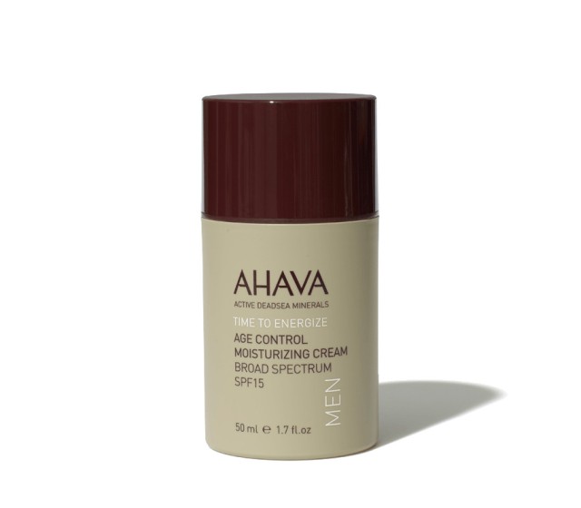 Ahava Men Age Control Moisturizing Cream SPF15 Αντιγηραντική Κρέμα Για Άνδρες 50ml