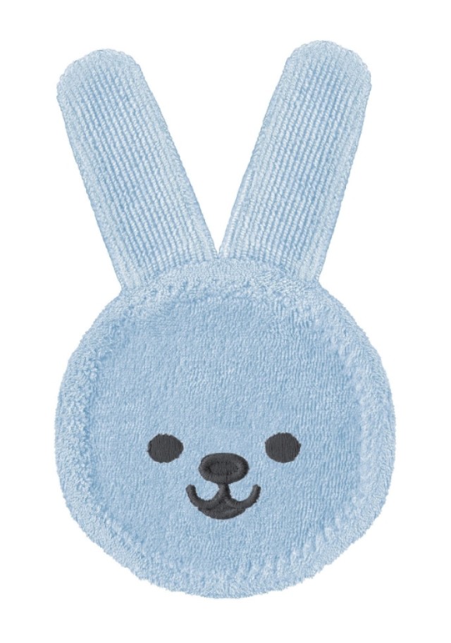 Mam Oral Care Rabbit Λαγουδάκι Καθαρισμού Στοματικής Κοιλότητας για 0m+ Χρώμα:Μπλε 1 Τεμάχιο [611]