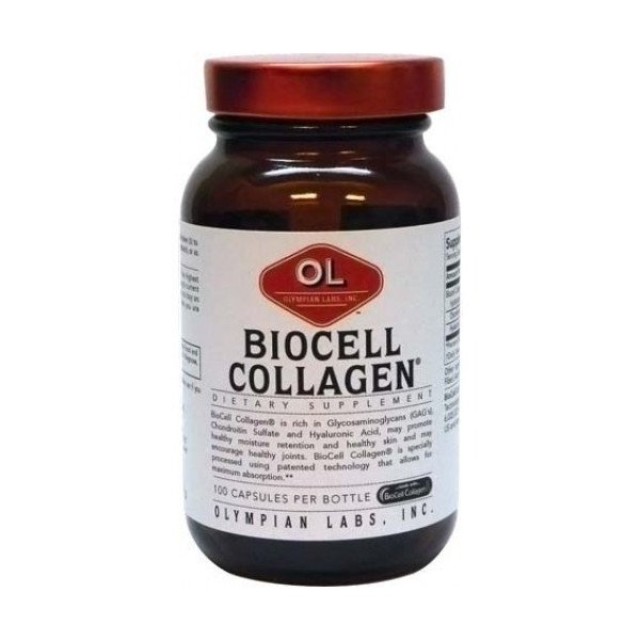 Olympian Labs Biocell Collagen II 500mg, 100 κάψουλες Olympian Labs Biocell Collagen II 500mg, 100 κάψουλες