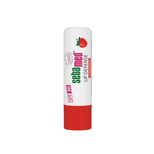 Sebamed - Lip Defense Stick SPF30 Στικ Με Γεύση Φράουλα, 4.8gr Sebamed - Lip Defense Stick SPF30 Στικ Με Γεύση Φράουλα, 4.8gr