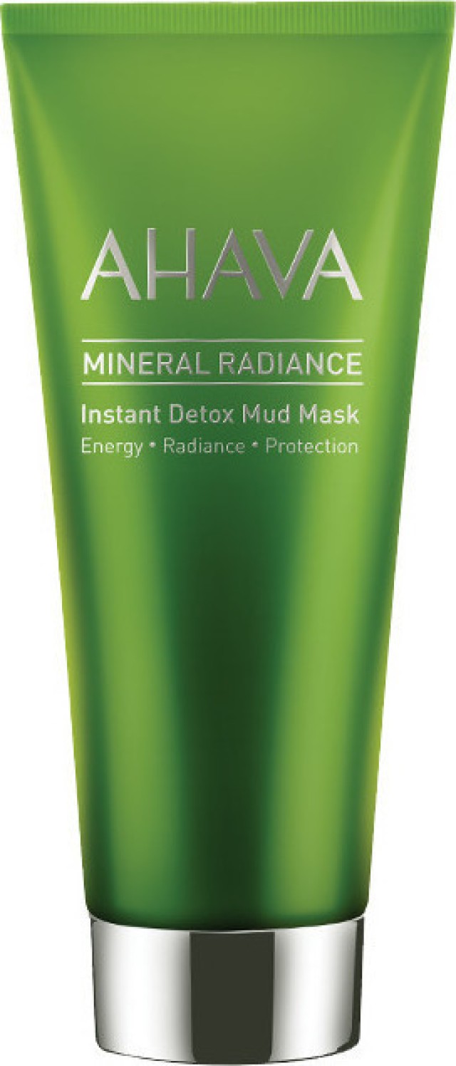 Ahava Mineral Radiance Instant Detox Mud Mask Μάσκα Αποτοξίνωσης 100ml