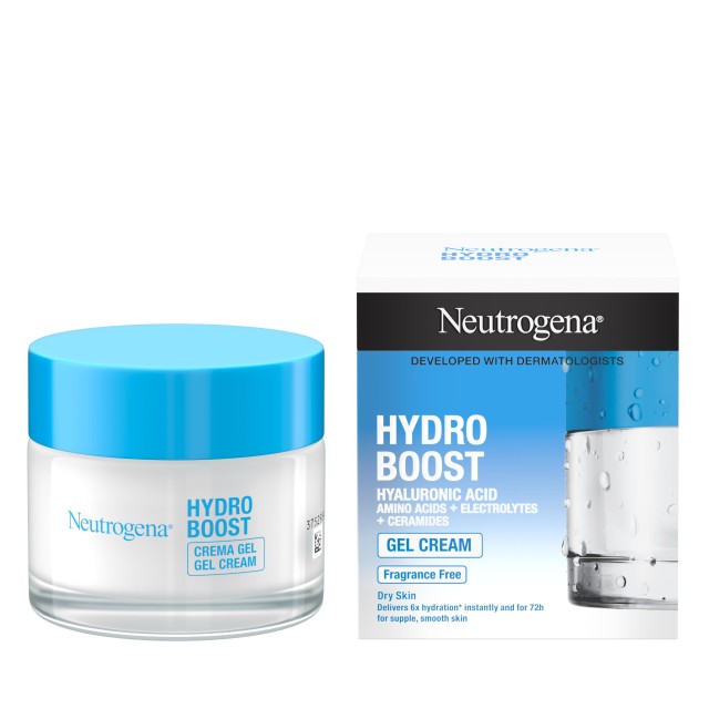 Neutrogena® Hydro Boost Crema Gel Ενυδατική Κρέμα Προσώπου για Ξηρές Επιδερμίδες 50ml