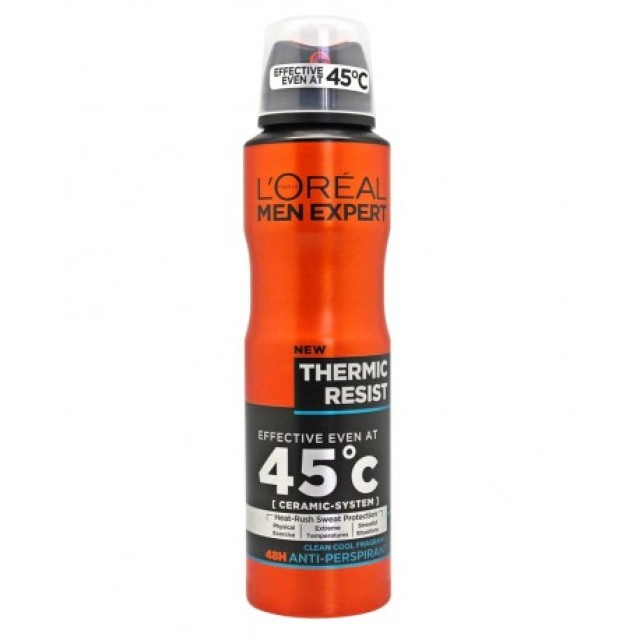 LOreal Paris Men Expert Thermic Resist 45o C Ανδρικό Αποσμητικό Spray … LOreal Paris Men Expert Thermic Resist 45o C Ανδρικό Αποσμητικό Spray …
