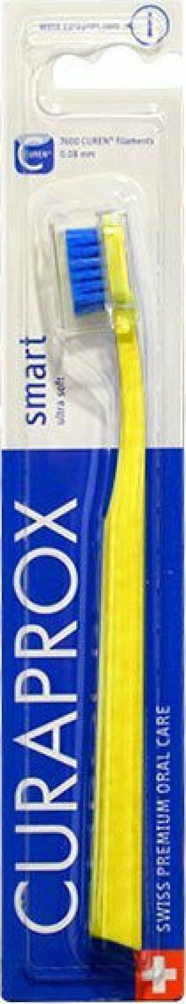 Curaprox CS Smart Ultra Soft Οδοντόβουρτσα για Παιδιά & Ενήλικες Κίτρι …