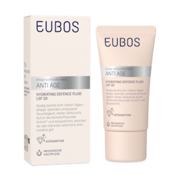 Eubos Anti Age Hydrating Defence Fluid SPF30 Κρέμα Ημέρας Εντατικής Φρ …
