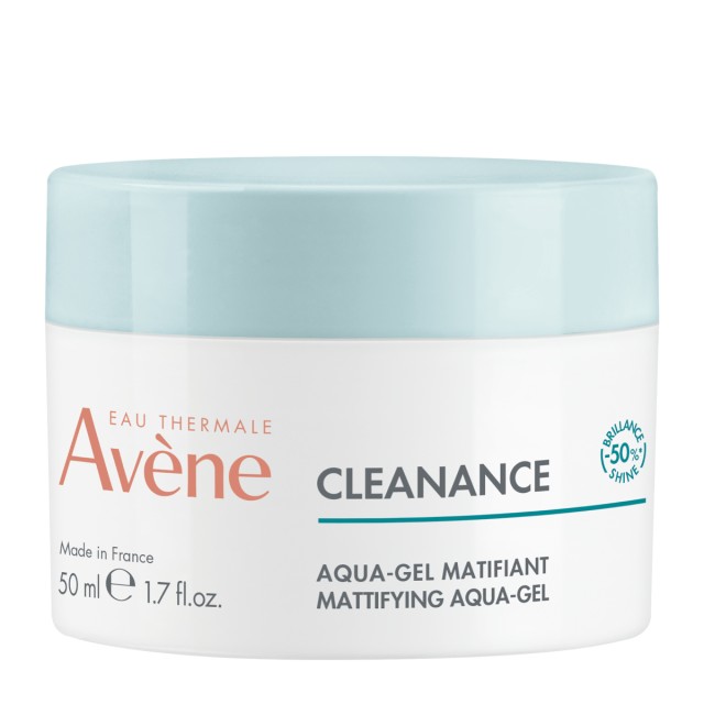 Avene Cleanance Eau Thermale Mattifying Aqua Ενυδατική Κρέμα Gel Προσώ …
