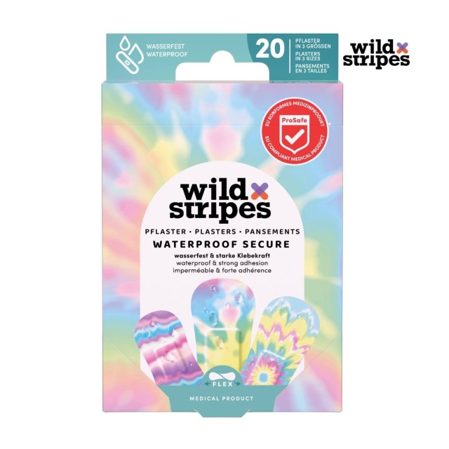 Wild Stripes Waterproof Rainbow Αυτοκόλλητα Αδιάβροχα Επιθέματα - Πολύ …