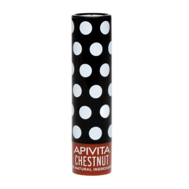 Apivita - Chestnut Lip Care Balm Χειλιών με Κάστανο, 4.4 gr