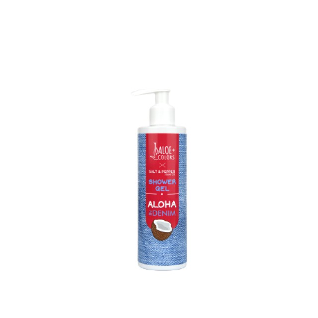 Aloe Colors Aloha In Denim Shower Αφρόλουτρο Gel με Άρωμα Καρύδα / Mon …