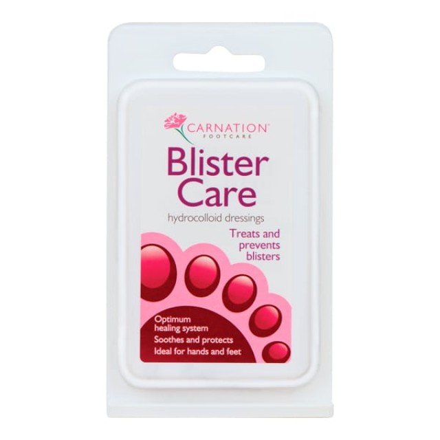 Vican Carnation Blister Care Hydrocolloid Dressings Υδροκολλοειδή Επιθέματα Αφαίρεσης Φουσκάλων Διάφορα Μεγέθη 10 Τεμάχια