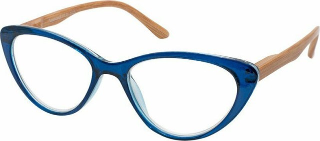 Eyelead E205 Γυαλιά Πρεσβυωπίας Μπλε Πεταλούδα με Ξύλινο Βραχίονα Βαθμ &hellip;