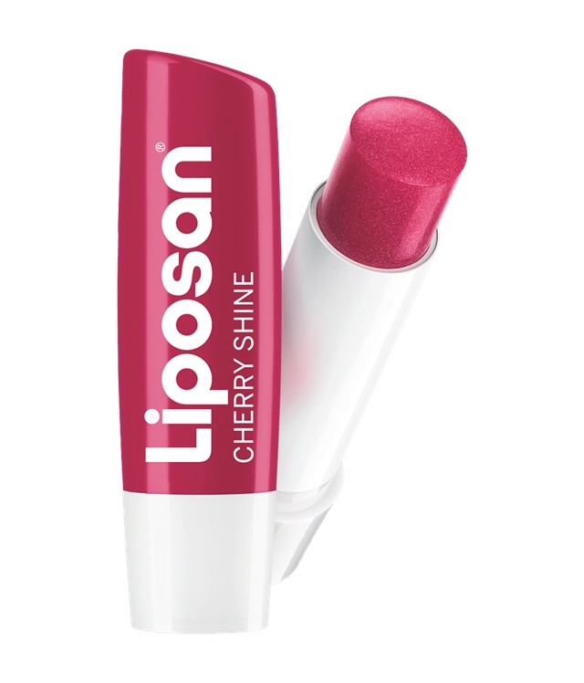 Liposan Cherry Shine Lip Balm για 24ωρη Ενυδάτωση με Απαλό Κόκκινο Χρώμα 4.8gr