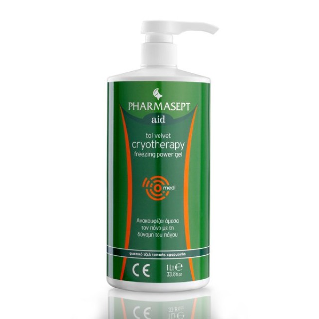 Pharmasept Tol Velvet Cryotherapy Freezing Power Αναλγητικό Gel Κρυοθε …