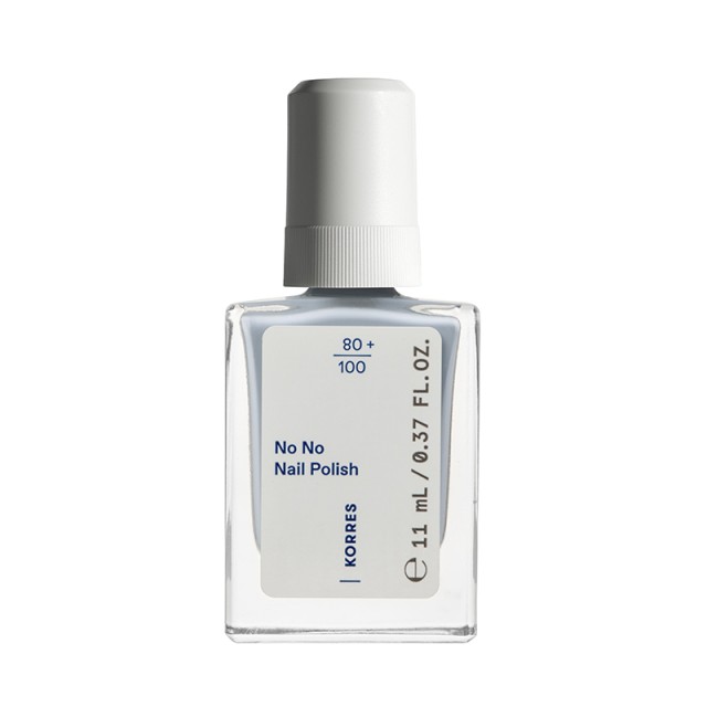 Korres No No Nail Polish 72 Pastel Blue Βερνίκι Νυχιών 11ml