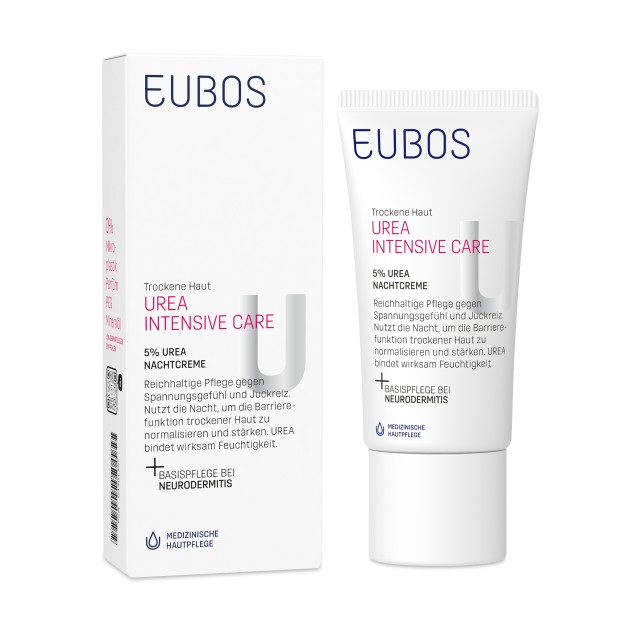 Eubos Urea 5?ceCream Ενυδατική Κρέμα Προσώπου με 5% Ουρία 50ml