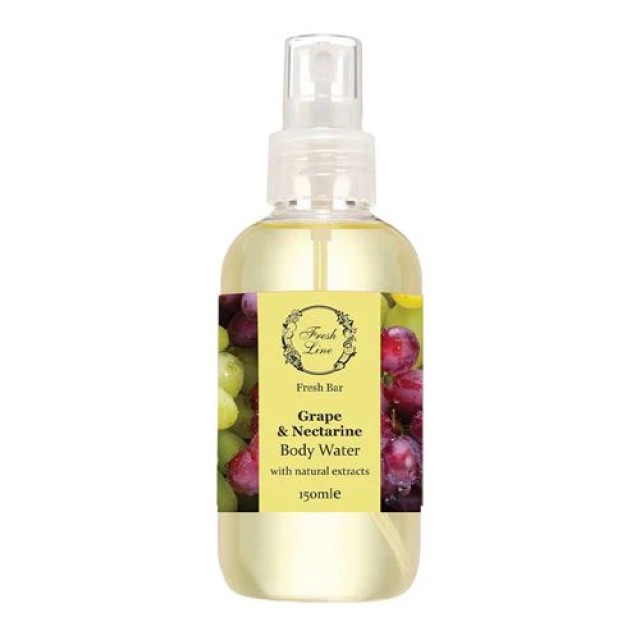 Fresh Line Grape & Nectarine Body Water Αρωματικό Νερό Σώματος Σταφύλι … Fresh Line Grape & Nectarine Body Water Αρωματικό Νερό Σώματος Σταφύλι …