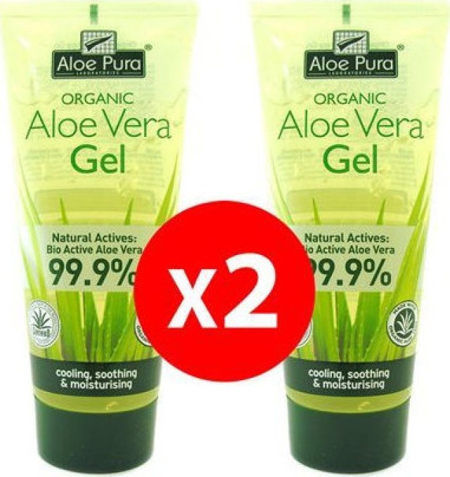 Optima PROMO Organic Aloe Vera Gel Ενυδατικό Τζελ Σώματος 2x200ml -50% … Optima PROMO Organic Aloe Vera Gel Ενυδατικό Τζελ Σώματος 2x200ml -50% …