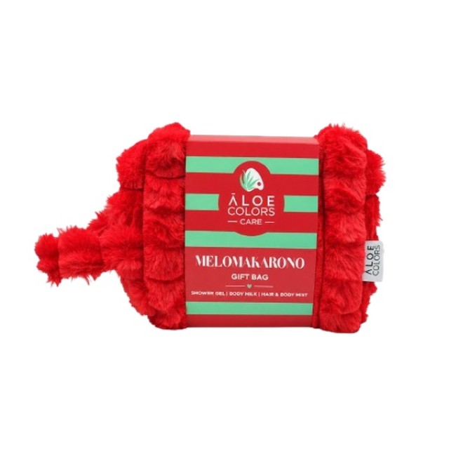 Aloe Colors Xmas PROMO Melomakarono Bag Shower Gel Αφρόλουτρο 200ml & … Aloe Colors Xmas PROMO Melomakarono Bag Shower Gel Αφρόλουτρο 200ml & …