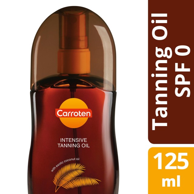 Carroten Ιntensive Tanning Oil SPF0 Λάδι για Έντονο Μαύρισμα & Ενυδάτωση της Επιδερμίδας 125ml