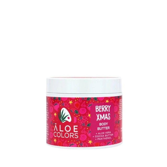 Aloe Colors Berry Xmas Hand & Body Butter Ενυδατικό Βούτυρο Χεριών & Σ … Aloe Colors Berry Xmas Hand & Body Butter Ενυδατικό Βούτυρο Χεριών & Σ …
