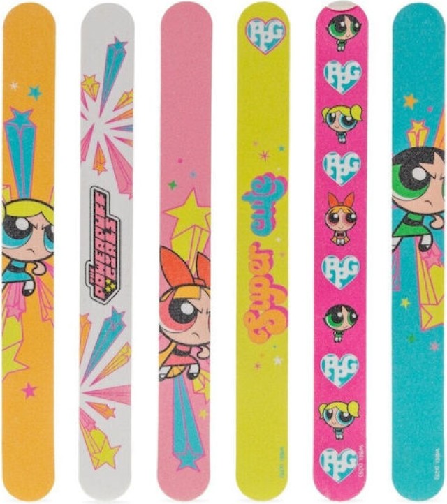 Mad Beauty Powerpuff Girls Super Cute Nail Files Λίμες Νυχιών Διπλής Ό …