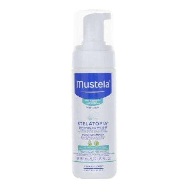 Mustela - Stelatopia Foam Σαμπουάν Αφρού για τη Νινίδα, 150ml