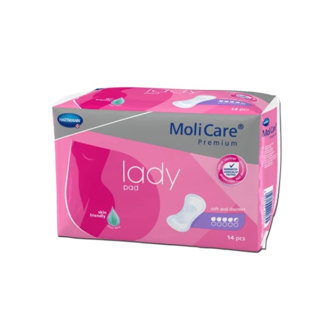 MoliCare Premium lady pad Γυναικείες σερβιέτες 4,5 σταγόνων 14τεμ.