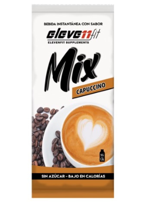 ElevenFit Mix Capuccino Ρόφημα σε Μορφή Σκόνης με Γεύση Καπουτσίνο 9gr …