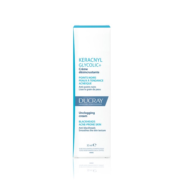 Ducray Keracnyl Glycolic+ Kρέμα Προσώπου για Δέρμα με Τάση Ακμής &hellip;
