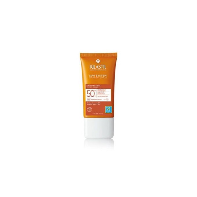 Rilastil Sun System Velvet Cream SPF50+ Αντηλιακή Ενυδατική Κρέμα Προσ &hellip;