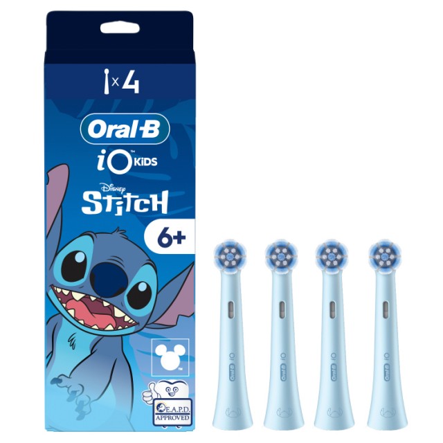 Oral B iO Kids Disney Stitch Ανταλλακτικές Κεφαλές Παιδικής Οδοντόβουρ …