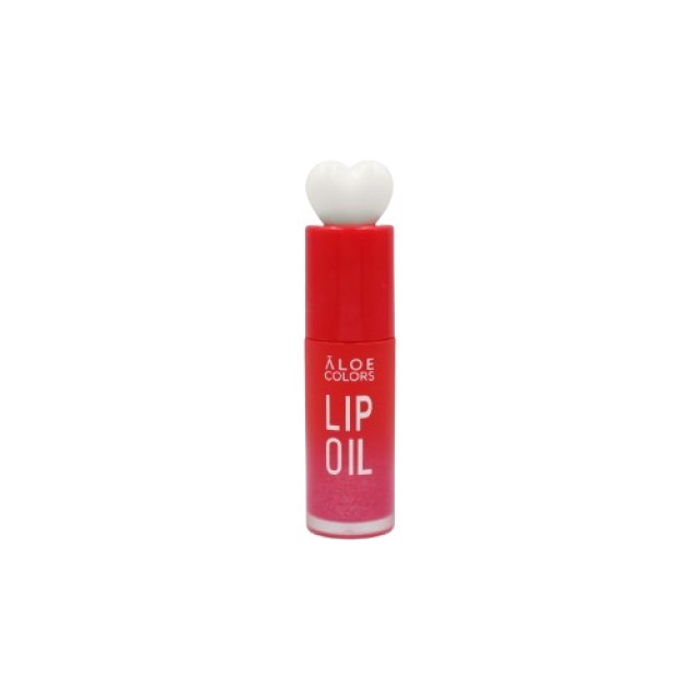 Aloe Colors Lip Oil Cherry Pop Red για Ζουμερά Χείλη Φυσικό Κόκκινο Χρ &hellip;