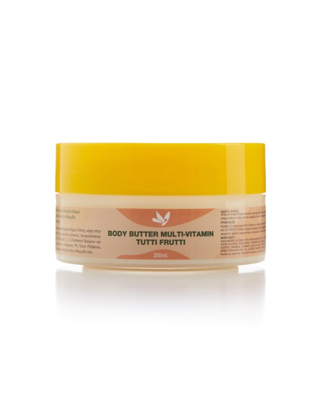 AnaPlasis Body Butter Σώματος Multi Vitamin Tutti Frutti για Άμεση Ενυ …